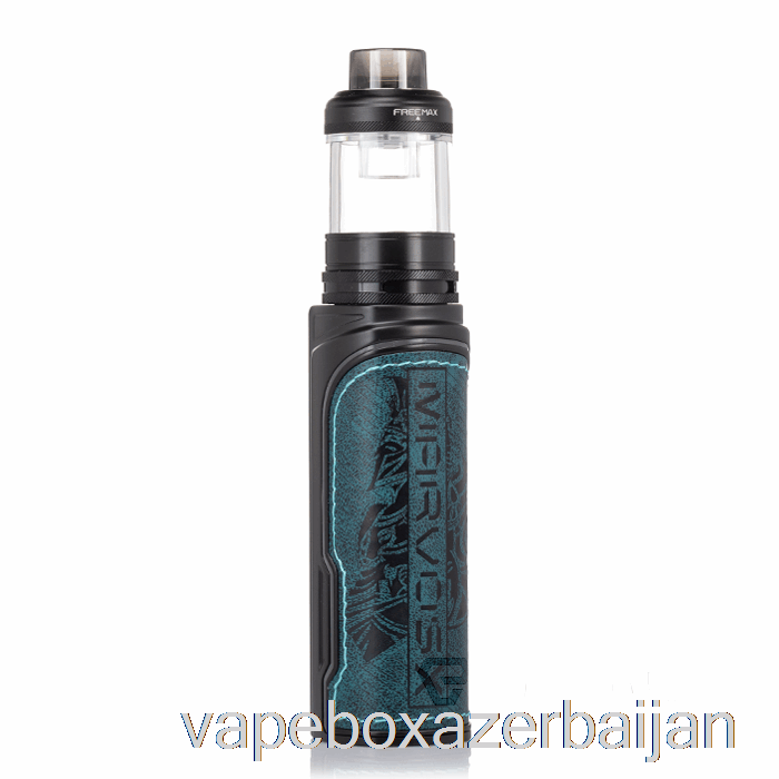 Vape Box Azerbaijan Freemax MARVOS X 100W Starter Kit Light Blue